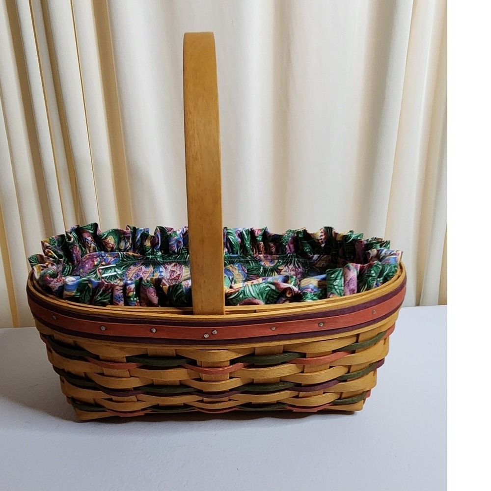 Longaberger 1996 Easter Basket-Oval